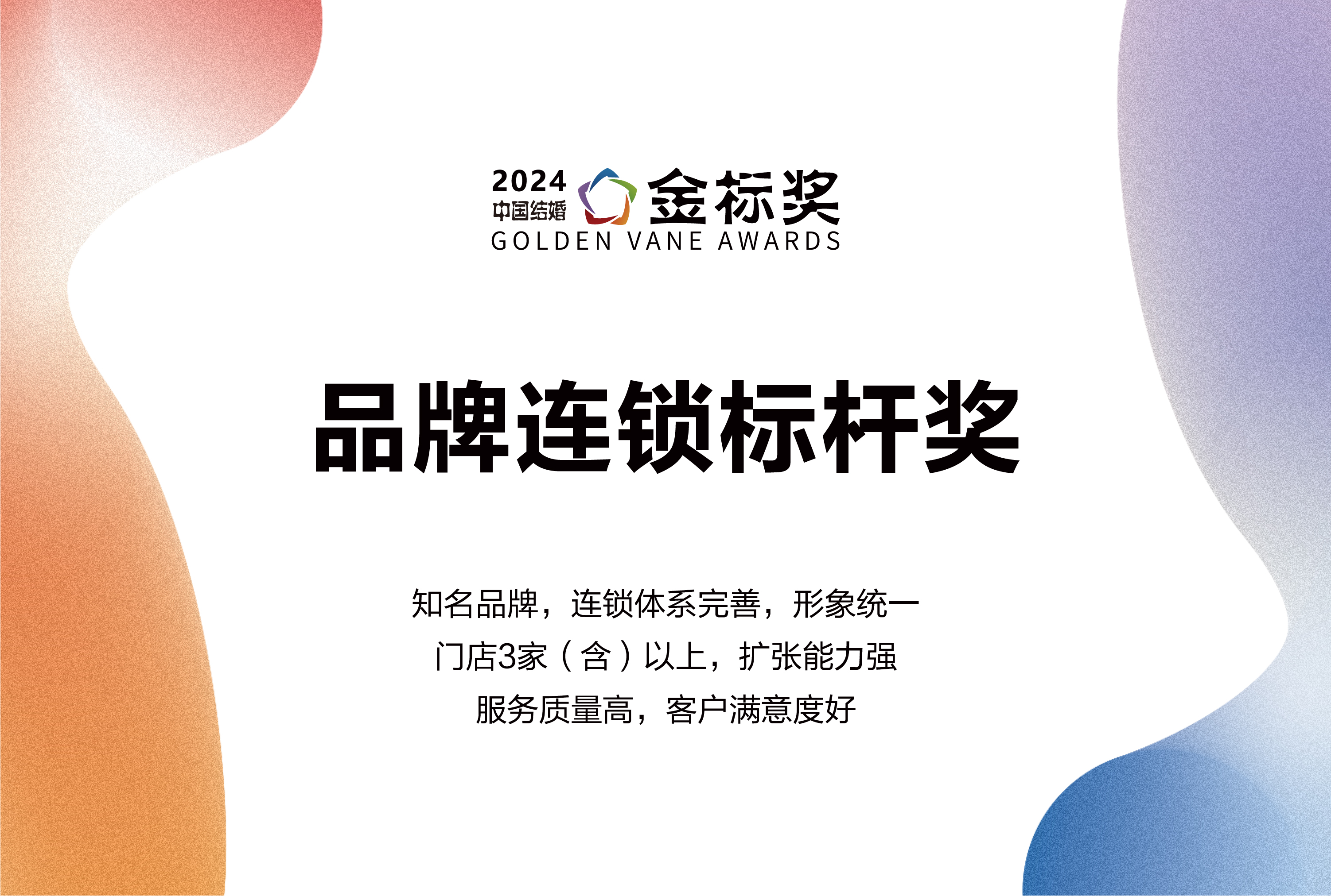 2024品牌连锁标杆奖，奖项申报中！